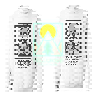 Telluride Colorado Telluride Mountains T-Shirt Sweatshirt - Monsterry