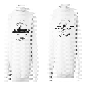 Tennessee Great Smoky Mountains National Park Bear Canoe Sweatshirt - Monsterry
