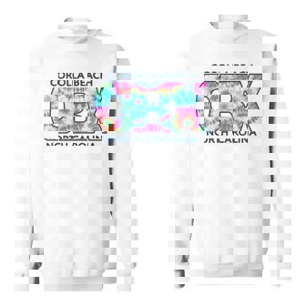 Tie Dye Corolla Beach Outer Banks Nc Obx Été 2025 Sweater e - Cadeauxyz