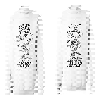 Tout Est Amusant Et Jeux Jusqu'à Ce Que Quelqu'un Ait Besoin D'un Pirate Oculaire Sweater e - Cadeauxyz