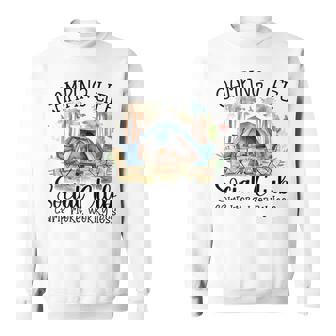 Vintage Camping Life Social Club Camp More Worry Less Sweatshirt - Monsterry