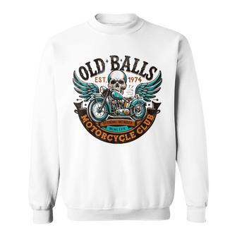 Vintage Motorcycle Birthday For Men's 50Th Birthday Sweatshirt - Thegiftio UK