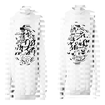 Vintage Peace Sign Skeleton Have The-Day You Voted For Sweatshirt - Thegiftio