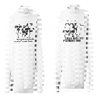 Vintage Penguins Protest Against Penguins Tariffs Sweatshirt | Mazezy