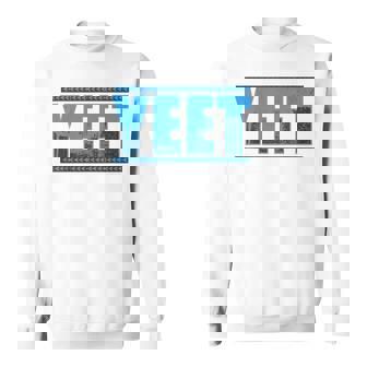 Vintage Yeet Yeet Quotes Blue Sweatshirt - Geschenkecke