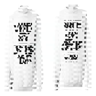 White Boy Of The Year Sweatshirt - Thegiftio UK