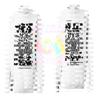 Wild About 100 Days Of School Assistant Principal Life Sweatshirt - Monsterry