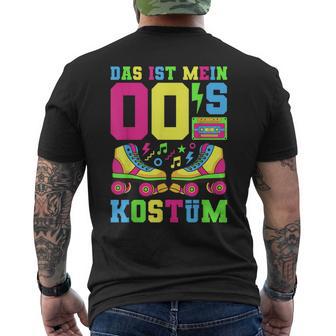 00S Costume 00S Outfit 2000S Theme Party 2000S T-Shirt mit Rückendruck - Geschenkecke