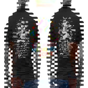 100E Jour D'école Licorne 100 Jours Magiques Enseignantes T-shirt imprimé au dos - Cadeauxyz