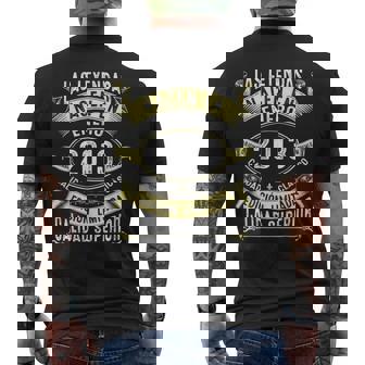 12 Cumpleaños Niño 12 Años Enero 2013 Regalo Camiseta Hombre Estampado Espalda - Regaloses