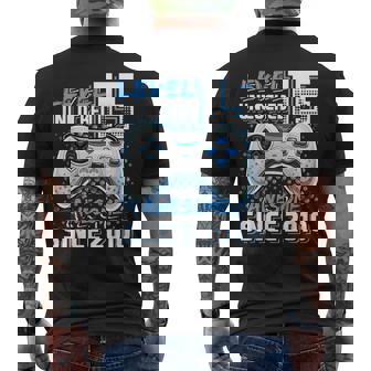 15Th Birthday Boy Level 15 Gamer 15 Year Video Game Party Men's T-shirt Back Print | Seseable UK