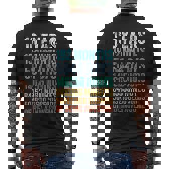 16 Year Old Bday Decorations Son Boy 16Yr 16Th Birthday Men's T-shirt Back Print | Seseable UK