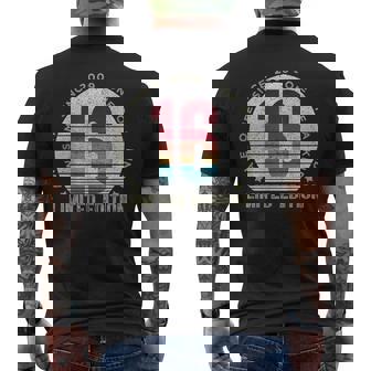 16 Year Old Vintage 2009 Limited Edition 16Th Birthday Men's T-shirt Back Print - Thegiftio UK