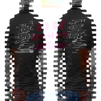 1937 Zephyr Low Rider Kustom Lead Sled Hot Rod Muscle Car Men's Back Print T-Shirt - Monsterry