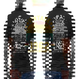 1962 Motorcycle Limited Edition Men's T-shirt Back Print | Mazezy