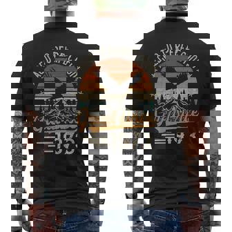 1973 Aged To Perfection Men's T-shirt Back Print | Mazezy