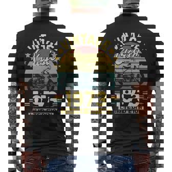 1973 Motorcycle Limited Edition Men's T-shirt Back Print | Mazezy
