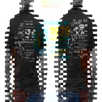 1975 I Have 3 Sides Men's T-shirt Back Print | Mazezy