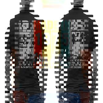 1975 Being Awesome 2025 Men's T-shirt Back Print | Mazezy