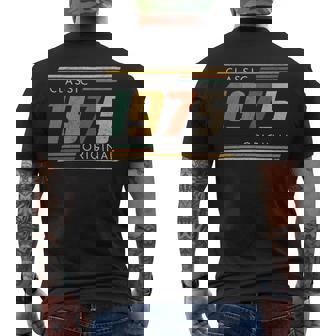 1975 Classic Original Men's T-shirt Back Print | Mazezy