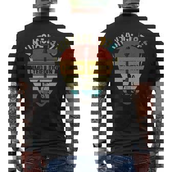 1975 Guitar Pick Vintage Men's T-shirt Back Print | Mazezy
