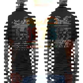 1975 Original Parts Men's T-shirt Back Print | Mazezy