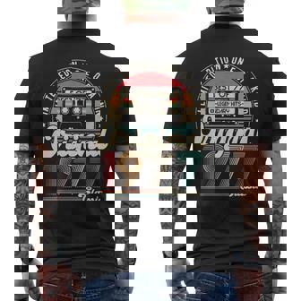 1977 One Of A Kind Men's T-shirt Back Print | Mazezy