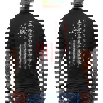 1980 An American Original Men's T-shirt Back Print | Mazezy