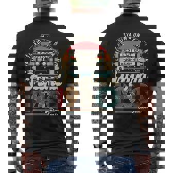 1980 One Of A Kind Men's T-shirt Back Print | Mazezy