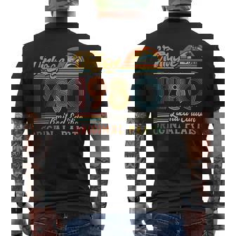 1980 Original Parts Men's T-shirt Back Print | Mazezy