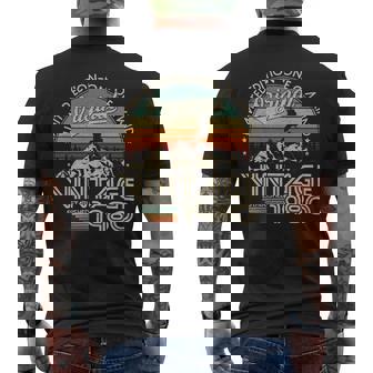 1980 Original Vintage Men's T-shirt Back Print | Mazezy