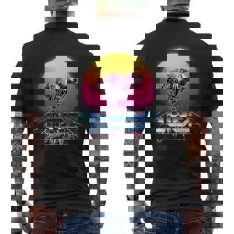 1982 Year Of The Dog Chinese Zodiac Vaporwave Men's Back Print T-Shirt - Monsterry