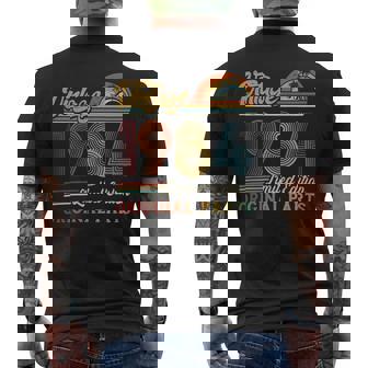 1984 Original Parts Men's T-shirt Back Print | Mazezy