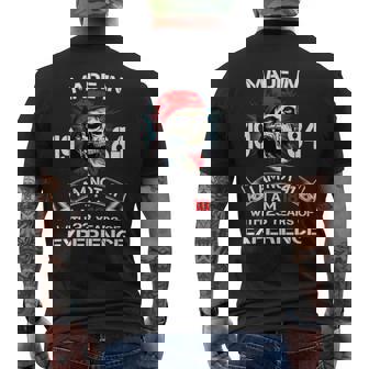 1984 Years Of E-Perience 2025 Men's T-shirt Back Print | Mazezy