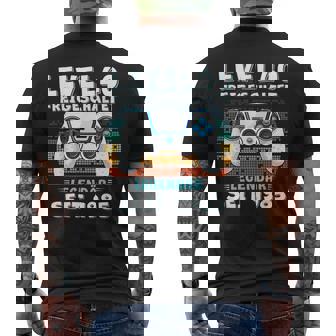 1985 Geburtstag Mann 40 Jahre Deko Lustig 40Er 40 Geburtstag T-Shirt mit Rückendruck - Geschenkecke