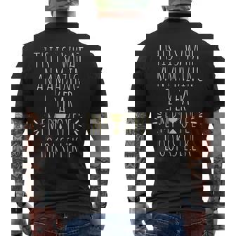1Er Aniversario De Trabajo Apreciación De Empleados Divertido Un Año Camiseta Hombre Estampado Espalda - Regaloses