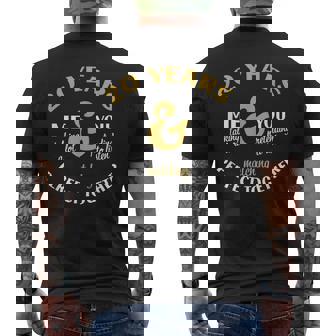 20 Years Perfect Together 20th Anniversary Matching Couple Men's Back Print T-Shirt - Monsterry