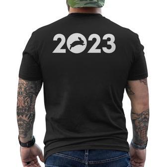 2023 Happy Lunar New Year Chinese Rabbit Cute Hopping Bunny Tank Top Men's Back Print T-Shirt - Monsterry
