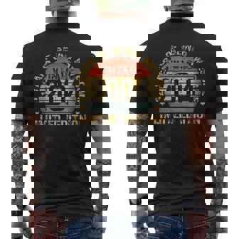 21 Year Old Bday Decorations Boy 21Yr 2004 21St Birthday Men's T-shirt Back Print - Thegiftio UK