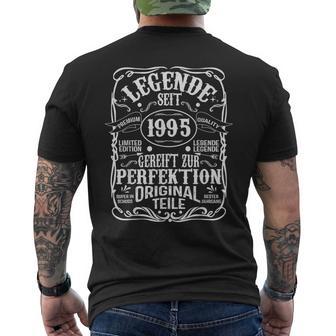 30 Geburtstag Mann Frau 30 Jahre Deko 1995 Geschenk Lustig T-Shirt mit Rückendruck - Geschenkecke