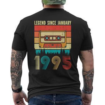 30 Years Old Legend Since January 1995 30Th Birthday T-Shirt mit Rückendruck - Geschenkecke