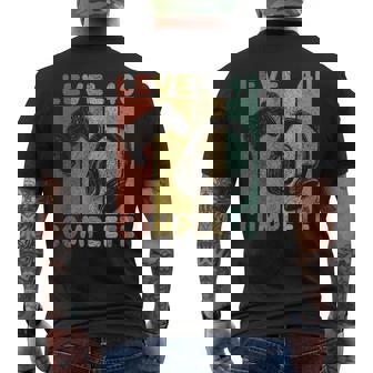 40 Geburtstag Männer Gamer Level 40 Complete T-Shirt mit Rückendruck - Geschenkecke
