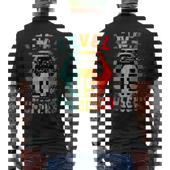 45 Años Cumpleaños Regalo Gamer T Level 45 Unlocked Camiseta Hombre Estampado Espalda - Regaloses
