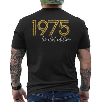 46Th Birthday Ladies 46 Yearsintage 1975 T-Shirt mit Rückendruck - Geschenkecke