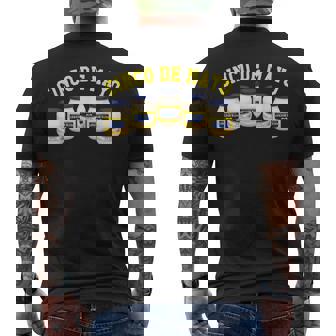 5 Mayonnaise Jars Cinco De Mayo Men's Back Print T-Shirt - Monsterry