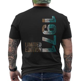 51St Birthday Man 51 Years Limited Edition 1971 S T-Shirt mit Rückendruck - Geschenkecke