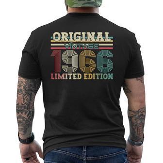 58Th Birthday Originalintage 1966 Year 1966 T-Shirt mit Rückendruck - Geschenkecke