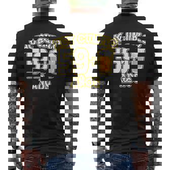 60 Años Hoy Cumplo 591 Caña Camiseta Hombre Estampado Espalda - Regaloses
