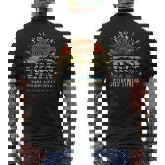 61 Años Cumpleaños Hombre Las Leyendas Nacen Enintage 1964 Camiseta Hombre Estampado Espalda - Regaloses