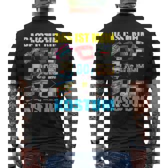 80S Retro Party Fancy Dress Cassette I Love The 90S T-Shirt mit Rückendruck - Geschenkecke
